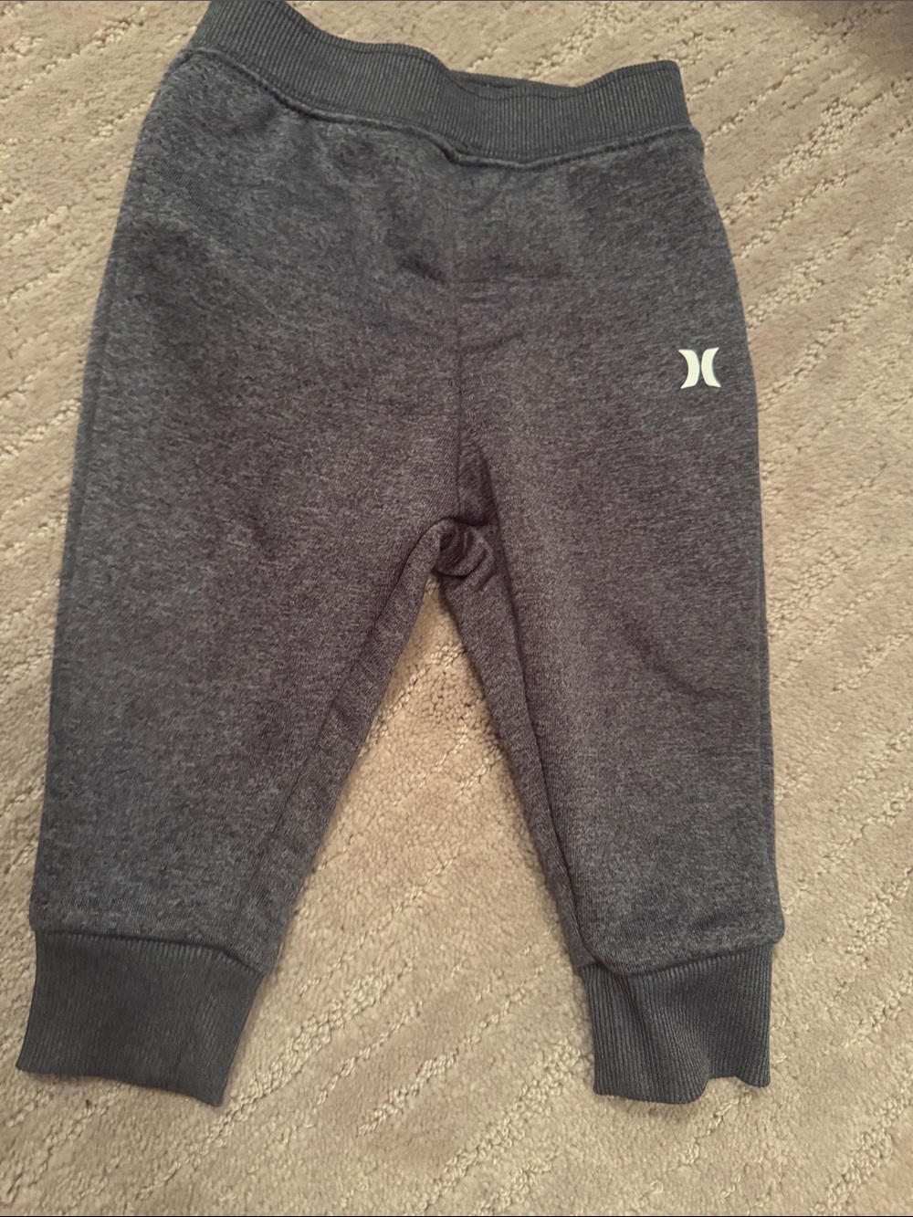 Hurley Kids Dark Gray Fleece Joggers